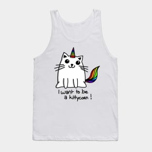 Cat unicorn Tank Top